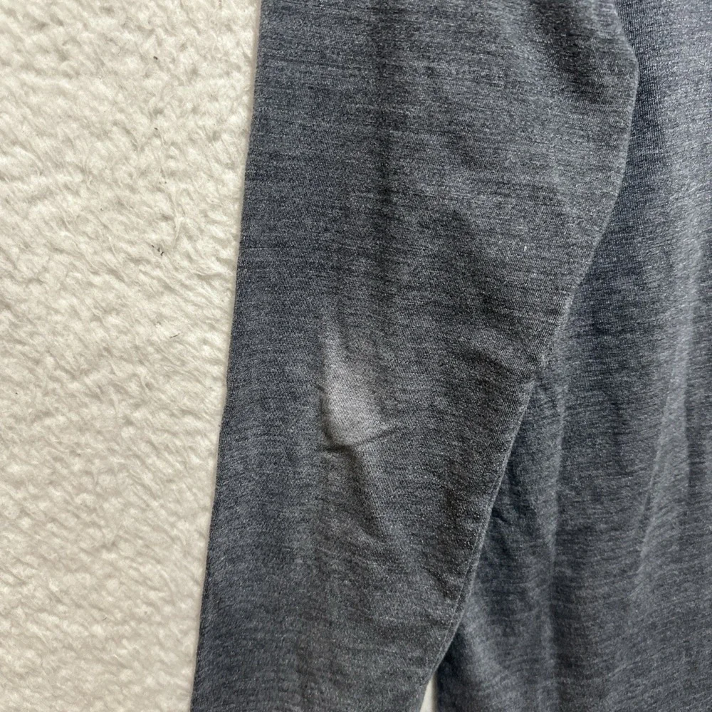 The North Face Hoodie Men's Size M Gray Standard Fit Tri-Blend Full‎ Zip USA